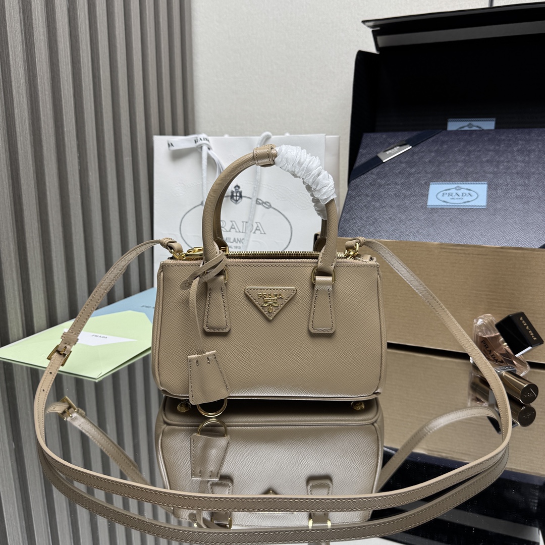 Prada-Galleria-Saffiano-Leather-Mini-Tote-Shoulder-Bag-Beige