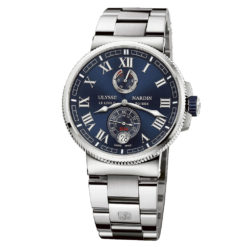 Ulysse Nardin Marine Chronometer Manufacture 43mm Steel And Titanium Watch