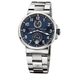 Ulysse Nardin Marine Chronometer Manufacture 43mm Steel And Titanium Watch