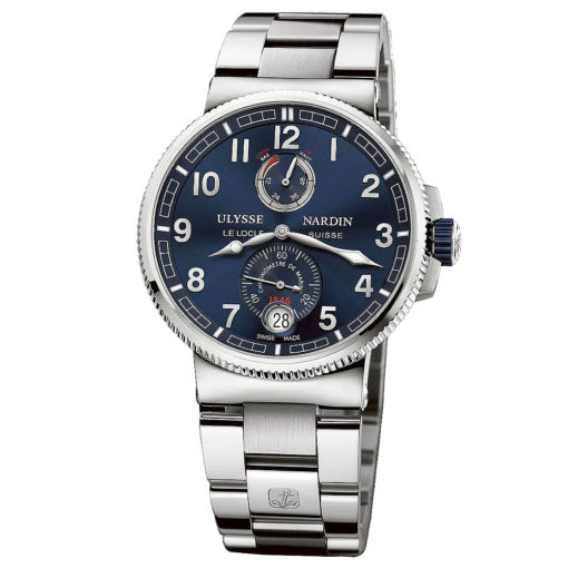 Ulysse Nardin Marine Chronometer Manufacture 43Mm Steel And Titanium Watch