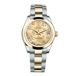 Rolex Ladies Watch Datejust 31mm Steel and Gold Yellow Gold Oyster