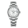 Rolex Datejust White Roman Dial Oyster Bracelet 18K White Gold Fluted Bezel 178274