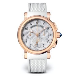 Breguet Marine 18k Rose Gold Chronograph Ladies Watch