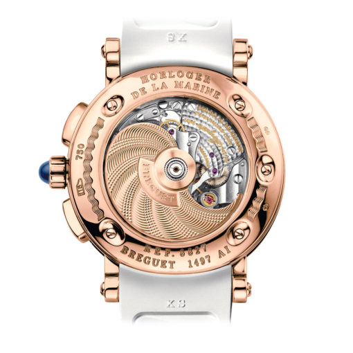 Breguet Marine 18K Rose Gold Chronograph Ladies Watch