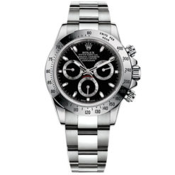 Rolex Daytona Black Index Dial Oyster Bracelet Mens Watch 116520BKSO