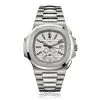 Patek Philippe 5980/1A-019 Nautilus Silver Dial Men'S Watch
