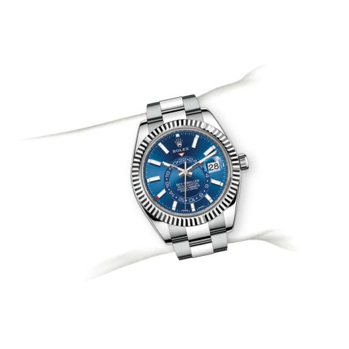 Rolex Sky-Dweller 326934 Blue Index 42Mm Men’s Watch