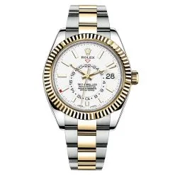 Rolex Sky-Dweller 326933 White Index 42mm Mens Watch