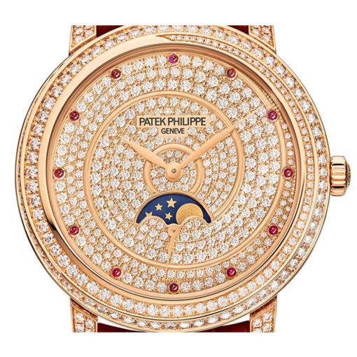 Patek Philippe Rose Gold Ladies Complications