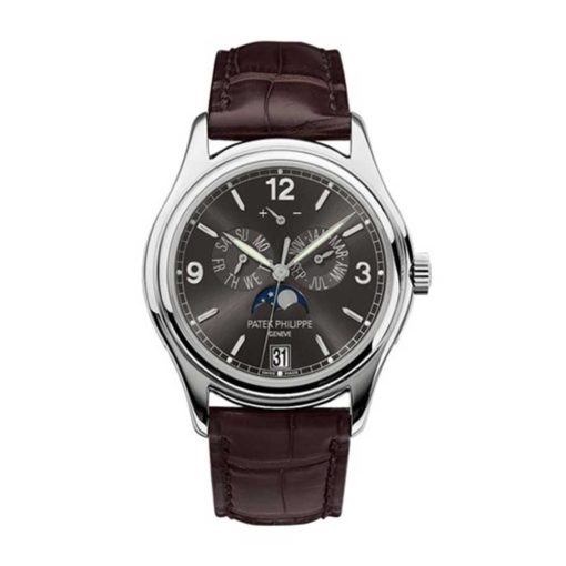 Patek Philippe Complications Slate Grey Dial Automatic Mens Annual Calendar Watch 5146G-010