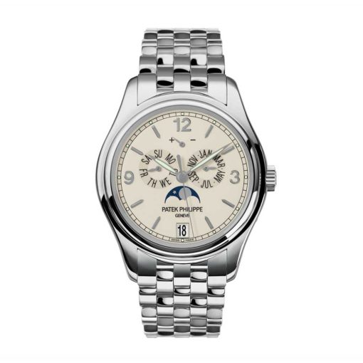 Patek Philippe Complicated Annual Calendar 18Kt White Gold Mens Watch