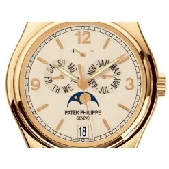 Patek Philippe Complications Mechanical Ivory Dial Mens Watch