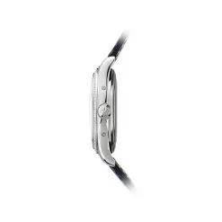 Patek Philippe Complications Annual Calendar Blue Dial 18Kt White Gold Diamond Blue Leather Mens Watch