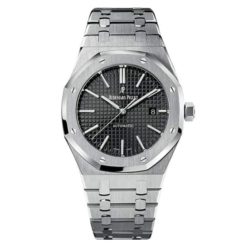 Audemars Piguet Royal Oak Self Winding with Black Dial 41mm Stainless Steel Watch 15400ST.OO.1220ST.01