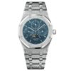 Audemars Piguet Oak Perpetual Calendar Blue Grey Dial Stainless Steel Watch