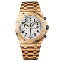 Audemars Piguet Royal Oak Offshore Automatic Chronograph 18 kt Rose Gold Mens Watch 26170OR.OO.1000OR.01