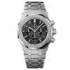 Audemars Piguet Royal Oak Chronograph Black Dial 41Mm Stainless Steel Watch 26320St.oo.1220St.01