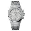 Audemars Piguet Royal Oak Chronograph Silver-Toned Dial 41Mm Stainless Steel Watch 26320St.oo.1220St.02