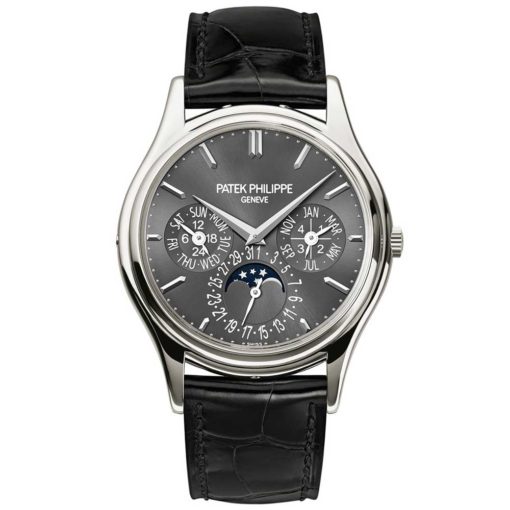 Patek Philippe 5140P-017 Perpetual Calendar Grey Dial Platinum Watch