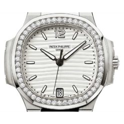 Patek Philippe Nautilus Diamond Stainless Steel Ladies Watch