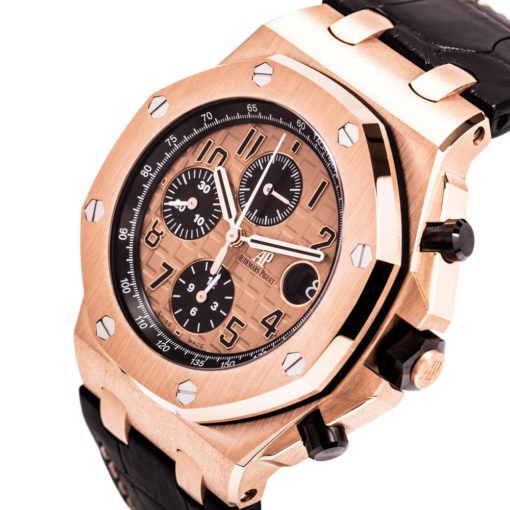 Audemars Piguet Royal Oak Offshore 18Kt Pink Gold Automatic Mens Watch