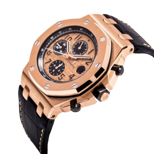 Audemars Piguet Royal Oak Offshore 18Kt Pink Gold Automatic Mens Watch