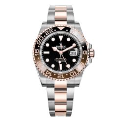 Rolex 126711CHNR GMT-Master II Black Dial Automatic stainless steel and 18kt rose gold