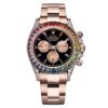 Rolex Daytona 116595Rbow Black Dial Diamond Bezel Oyster Bracelet Watch