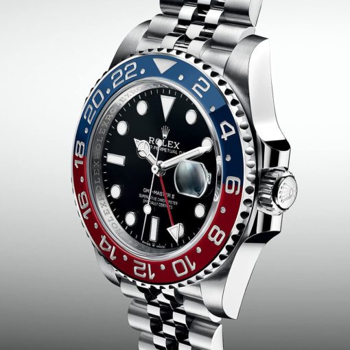 Rolex Gmt 126710Blro Master Ii Black Dial Stainless Steel Men’s Watch