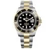 Rolex 126603 Sea-Dweller Two-Tone Black Dial