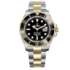 Rolex 126603 Sea-Dweller Two-tone Black Dial