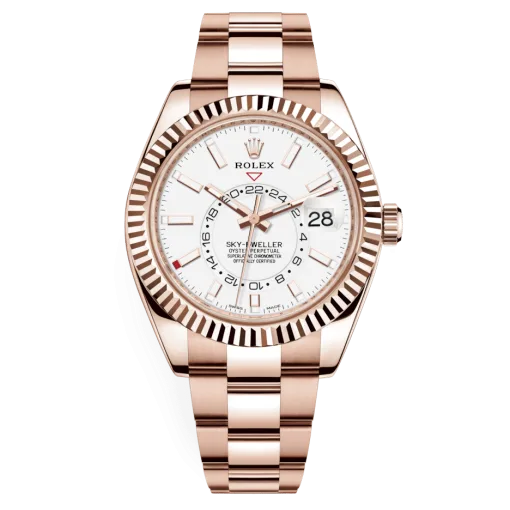Rolex Sky-Dweller 326935 White Dial Automatic Men’s 18Kt Ever Rose Gold Watch