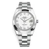 Rolex Datejust 126300 White Roman