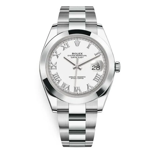 Rolex Datejust 126300 White Roman