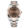 Rolex Datejust 126301 Chocolate Index Oyster