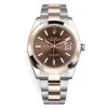 Rolex Datejust 126301 Chocolate Index Oyster
