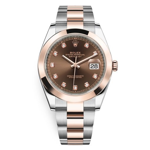 Rolex Datejust 126301 Chocolate Diamond Oyster