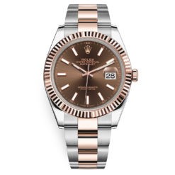 Rolex Datejust 126331 Chocolate Index Oyster