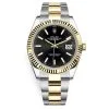 Rolex Datejust 126333 Black Index Oyster