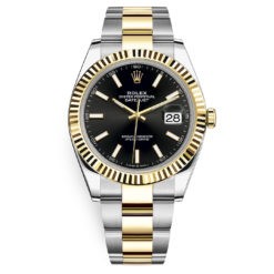 Rolex Datejust 126333 Black Index Oyster