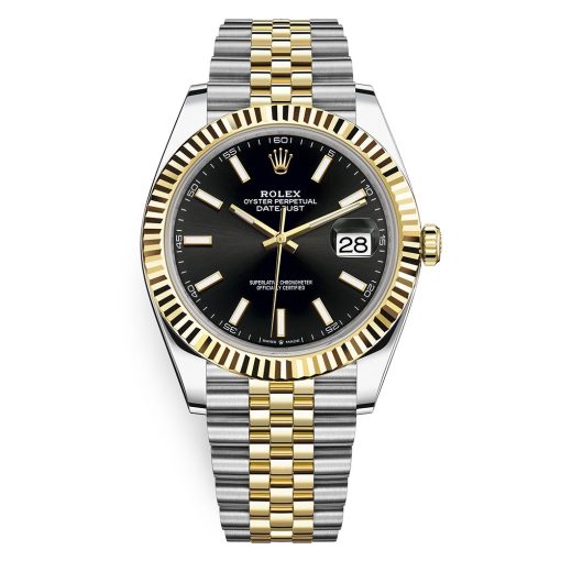 Rolex Datejust 126333 Black Index Jubilee