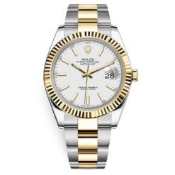 Rolex Datejust 126333 White Index Oyster