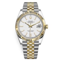 Rolex Datejust 126333 White Index Jubilee