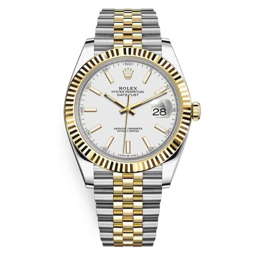 Rolex Datejust 126333 White Index Jubilee