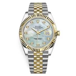 Rolex Datejust 126333 White MOP Diamond Jubilee