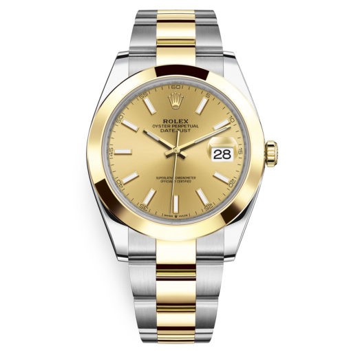 Rolex Datejust 41Mm 126303 Champagne Index Oyster