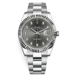 Rolex Datejust 126334 Dark Rhodium Diamond