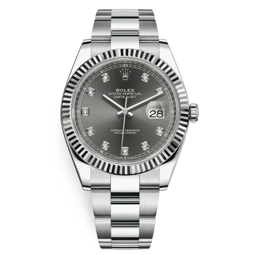 Rolex Datejust 126334 Dark Rhodium Diamond
