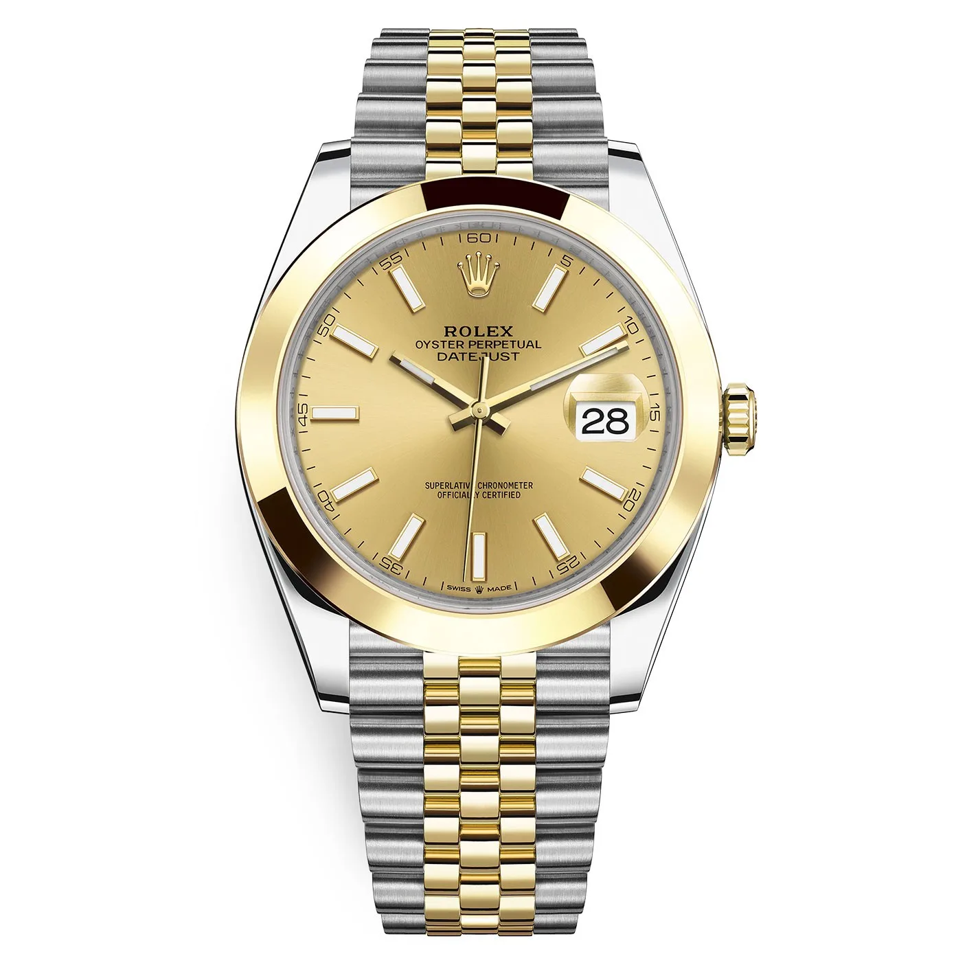 Rolex Datejust 126303 Champagne Index Jubilee