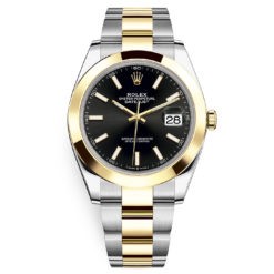 Rolex Datejust 41mm 126303 Black Index Oyster